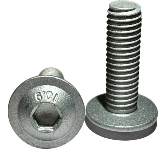 Винт ЮпитерСталь ISO 7380-2 М3х10 10.9 цинк полн. рез., 1000 шт, JU03165