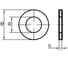 Шайба ОПМ DIN 125 d25 (М24) polyamide 100 шт УТ000023183 2