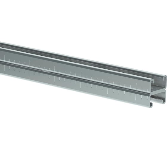 STRUT-профиль перфорированный двойной IEK 41х41х1700-2,0 EZ CLM50D-PSD-41-41-17-2