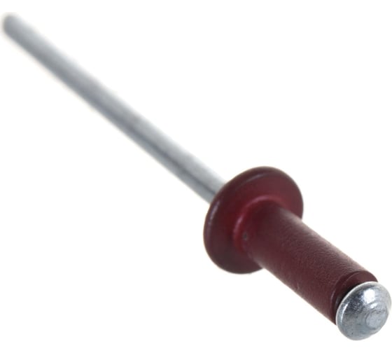 Заклепка вытяжная Крепстор 4х10 RAL 3005 (винно-красный) 250 шт. 4665317072124