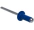 Заклепка вытяжная Крепстор 3,2х8 RAL 5005 (ярко-синий) 350 шт. 4665317071950 1