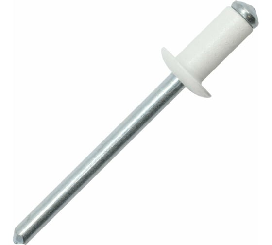 Заклепка вытяжная Крепстор 4,8х12 RAL 9003 (белый сигнальный) 150 шт. 4665317072094