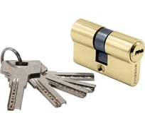Ключевой цилиндр высокой секретности MORELLI HS 50C PG, (50мм), цвет - золото 9016911