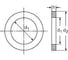 Шайба ОПМ DIN 433 d23 140 HV zn 50 шт УТ000105000 2