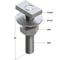 Т-образный болт Termoclip TBT 28 4F M10x80 45 шт 9111020-212 2