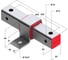 Опора подвижная (скользящая) Termoclip TSA B50x50 F4 (10 шт/кор) 9414002-212 2