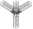 Уголок 3D Termoclip двусторонний ТA2 38-41 4F4 (50/25 шт/кор) 9254003-212 2
