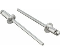 Заклепка тяговая ОПМ ISO 15977, d3,2х 6 Al/St с плоской головкой ~ RAL 8022 1000 шт УТ000173374