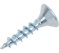 Универсальный саморез КВАДРА 3.5x16 белый, потайная голова, цинк, кор. 1000 шт. 353016501000