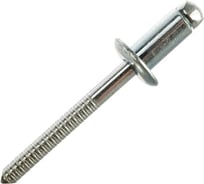 Заклепка тяговая ОПМ ISO 15983, d6,4х30 А2/А2 станд.буртик с плоской головкой ~ 250 шт УТ000133517