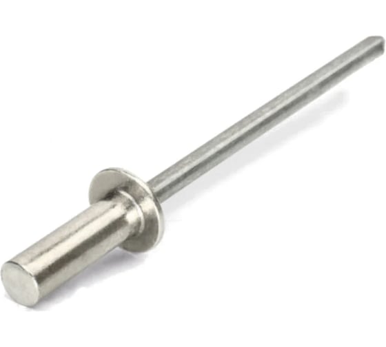 Заклепка ОПМ ISO 16585 4,0х 8 А2/SS закрытая с плоской головкой 500 шт УТ000003084