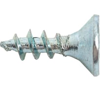 Универсальный саморез КВАДРА 5x16 белый, потайная голова, цинк, кор. 500 шт. 503016003500