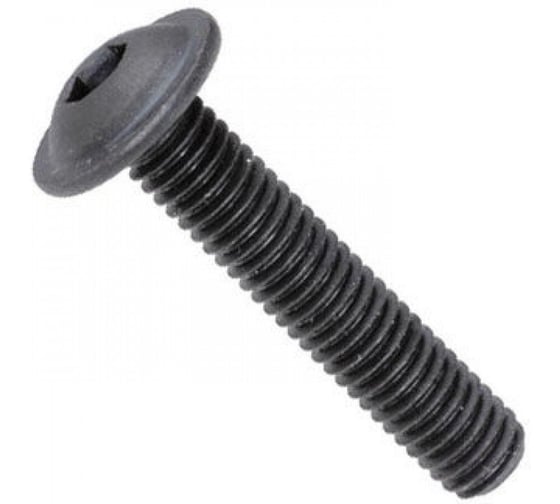 Винт СаМат Плюс ПКГ М4х12 SW4 ISO 7380-2 10.9 Черный (20 шт) KRP-3126