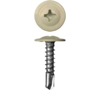 Саморез СаМат Плюс п/ш 4,2х 16 сверло (100шт.)RAL1015 св.сл.кость (1 упак) KRP-7152
