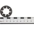 Шайба стопорная ЦКИ Глобал фиксатор D20 STAR-LOCK б/п 10шт 5443819 4