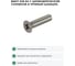 Винт СаМат Плюс DIN 84 6х12 нерж. (15 шт) KRP-3772 2