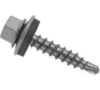 Саморез кровельный СаМат Плюс 5,5х25 RAL 9006 (25 шт) KRP-5836