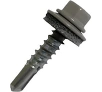 Саморез кровельный СаМат Плюс 5,5х25 RAL 7004 (серый светл) (45 шт) KRP-5885