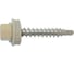 Саморез кровельный СаМат Плюс 4,8х70 RAL 1015 (св. слон.кость) (20 шт) KRP-5879 1