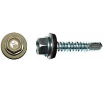 Саморез кровельный СаМат Плюс 4,8х19 RAL 1013 GT3 (серо-беж.) (25 шт) KRP-5880