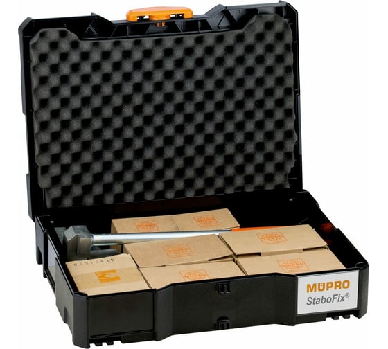 Набор монтажных инструментов Mupro StaboFix, монтажный чемодан 166021.1