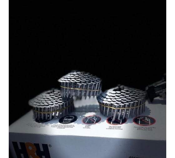 Кровельные гвозди H&H 3.1x32 Ring, HDG горячий цинк, 3600 шт. 4561MR