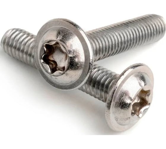 Винт ЦКИ Глобал DIN34805-2 ISO7380-2 М 6х16-16 010.9 TX30 Ц 500 шт 99167926