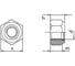 Гайка ОПМ DIN 985 М16 6 flZnnc-480h 200 шт УТ000171584 2