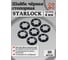 Шайба стопорная на ось 4 мм черная STARLOCK 23 БОЛТА 20 шт. шстопслМ4оксф20 2