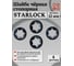 Шайба стопорная на ось 12 мм черная STARLOCK 23 БОЛТА, 4 шт. шстопслМ12оксф4 2