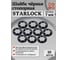 Шайба стопорная на ось 7 мм черная STARLOCK 23 БОЛТА, 10 шт. шстопслМ7оксф10 2