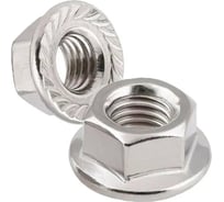 Гайка ОПМ DIN 6923 М 5 c рифлением Tensilock А4 (~) 500 шт УТ000004173