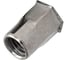 Гайка заклепка ЮпитерСталь полушестигранная М5 Умень.борт., 2000 шт, JU03490 3