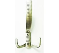 Большой перфорированный крючок SOLLER 212А матовый хром Е878