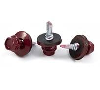 Кровельный саморез КВАДРА 4.8x29, RAL 3005 вино красное, сверло PT. 1, кор. 200 шт. 829300503200