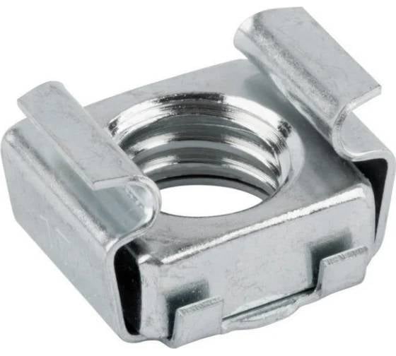 Гайка ЮпитерСталь клетевая DIN 88109 М6-4В (1,7-2,7) 9,5х9,5, 1000 шт, JU03540