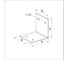 Пластина крепежная АрсеналЪ угловая 3мм. 4 шт. черная шагрень PERGOLA мод. AR75PQ34957-06 4