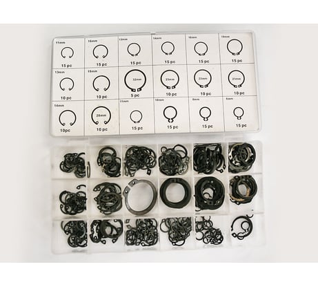 Набор стопорных колец Nova Bright 225 шт. 33941