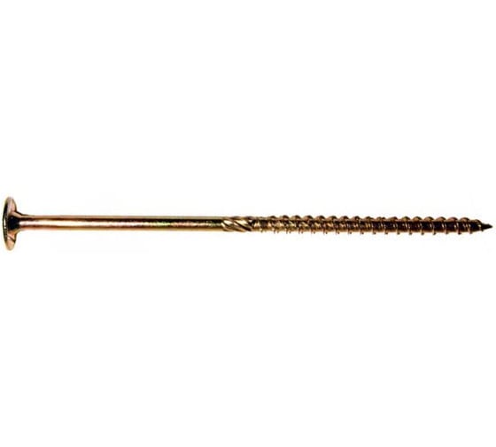 Саморезы КРЕП-КОМП с прессшайбой Torx, по дереву, желтый цинк 5.0х 50 мм (200 шт) спд550к 1
