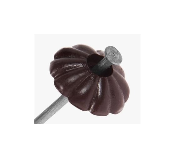 Шляпка для декоративных гвоздей Росдюбель (коричнев.) (5000 шт) арт. 16-0921