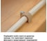 Крепеж для проводов (скоба) TDM ELECTRIC 12мм круглая пластиковая сосна упаковка 50 штук SQ0514-0096 7