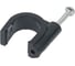 Круглая пластиковая скоба TDM ELECTRIC 16 мм, черная, 50 шт. SQ0514-0047 3