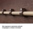 Крепеж для проводов (скоба) TDM ELECTRIC 7мм круглая пластиковая венге упаковка 50 штук SQ0514-0082 6