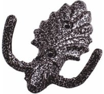 2-рожковый крючок Левша КМ-3 елочка, зол. антик У8-6519.З