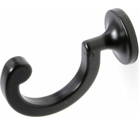 Крючок Левша FK-019 010 черный матовый У8-5909