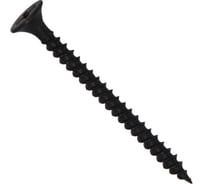 Саморез по металлу для ГКЛ Метизный двор 4.8x89, частая резьба, оксидированный, 5 шт. 4607173900548