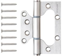 Apecs Петля накладная Infinity 102*80*3-PS2-INOX-SS 00034619