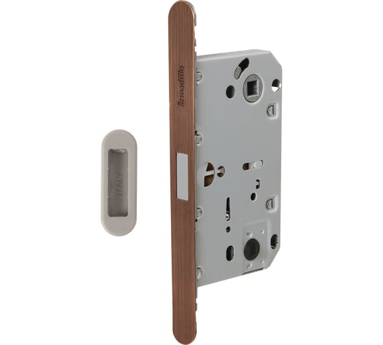 Магнитная защелка WC Armadillo с ответной планкой GRAVITY.PRO G01.196.50.96 AC медь 60703
