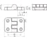 Петля Elesa+Ganter CFJ.50 EH-6 424631 2