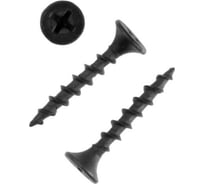 Саморез по дереву СИМАЛЕНД 3.5x25 мм, оксид, крупный шаг, в упаковке 1000 шт. 5300074